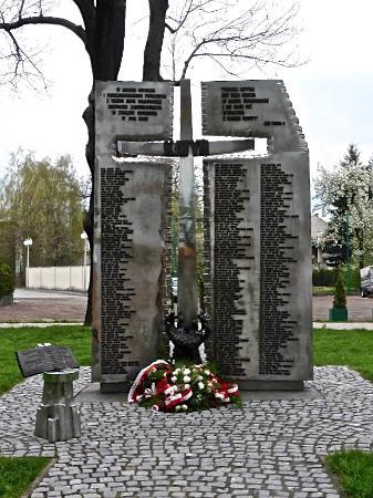 Krzyż Katyński w Wadowicach